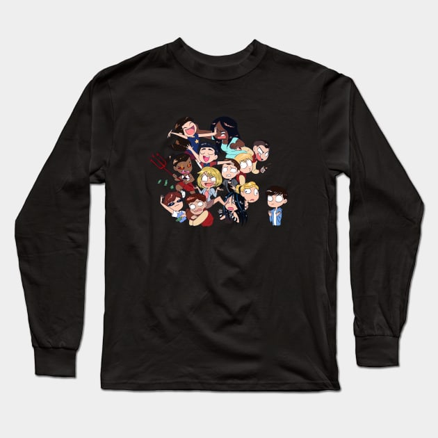 Glee Long Sleeve T-Shirt by shadowllamacorn